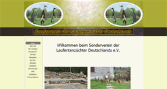 Desktop Screenshot of laufenten-sv.de